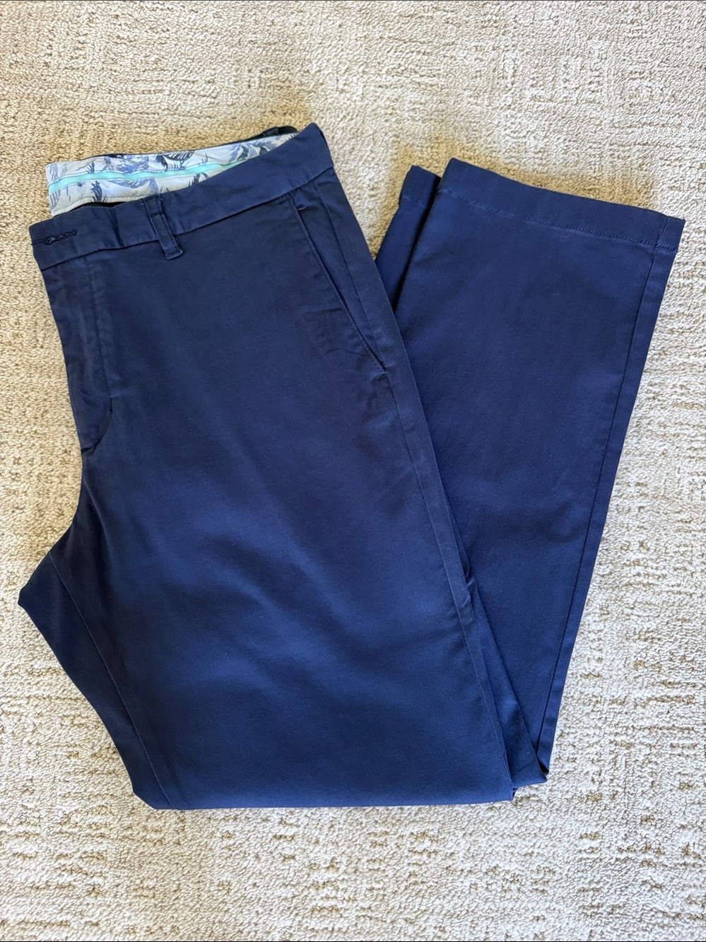 Tommy Bahama Men's Navy Chino Pants